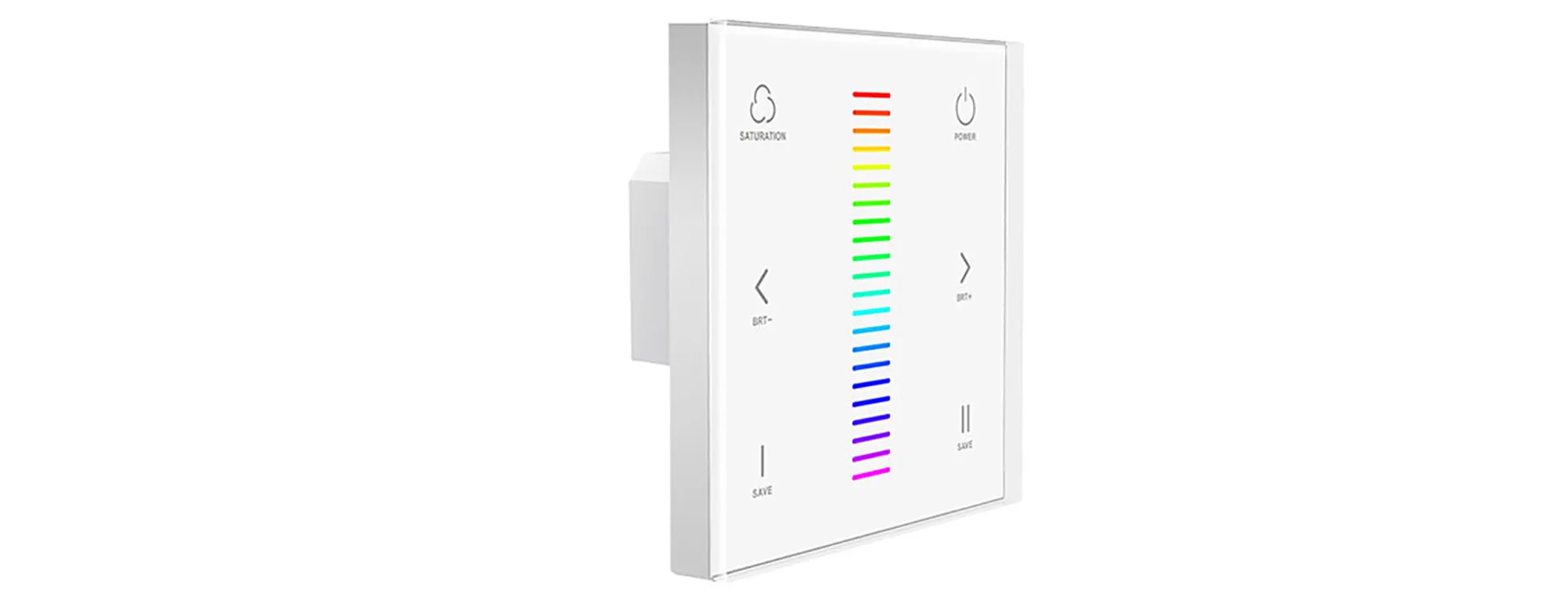 EX3  RF 2.4GHz + DMX 512 RGB Controller Touch Panel Single Zone
